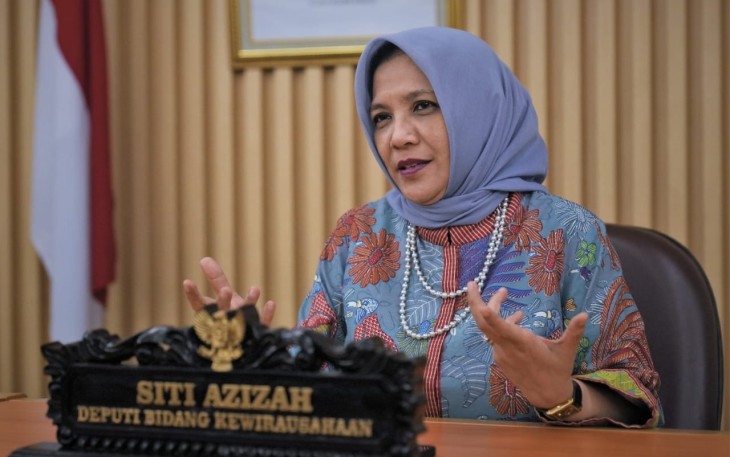 Deputi Bidang Kewirausahaan KemenKopUKM selaku Ex Officio Dekranas Siti Azizah