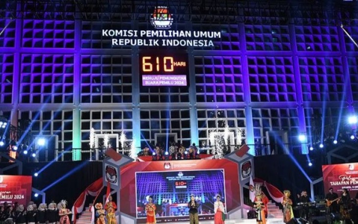 Peluncuran Pemilu 2024 oleh KPU RI