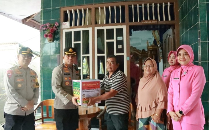 Polres Kaur saat Anjangsana Purnawirawan Polri dan Warakauri