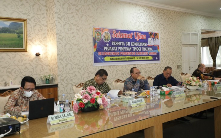 Pemkab Asahan Gelar Uji Kompetensi Pejabat Pimpinan Tinggi Pratama