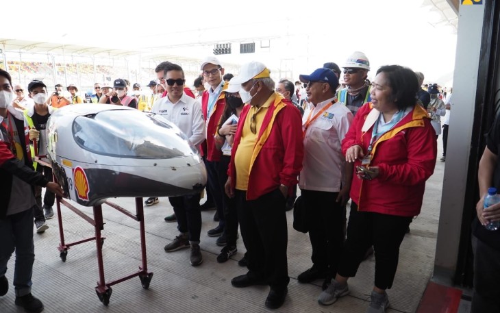 Menteri Basuki pada acara Shell Eco Marathon Indonesia 2022