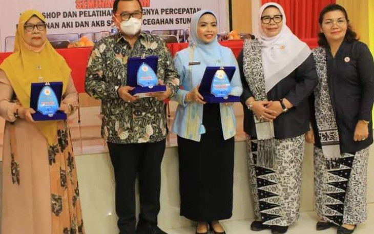 PKK Labuhanbatu saat Hadiri Peringatan Hut IBI ke-71