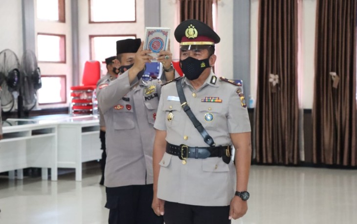 AKP Zulkifli saat dilantik sebagai Kasatpolairud