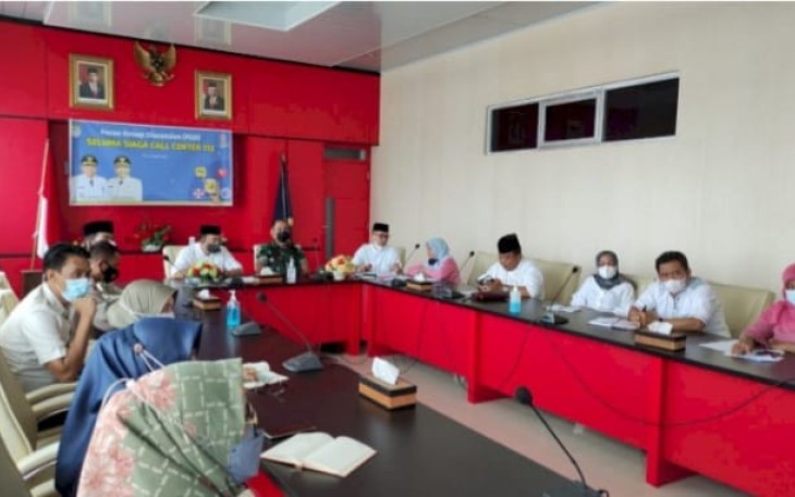 Wakil Bupati Seluma Gustianto di ruang rapat Bupati, Selasa (12/04/2022).