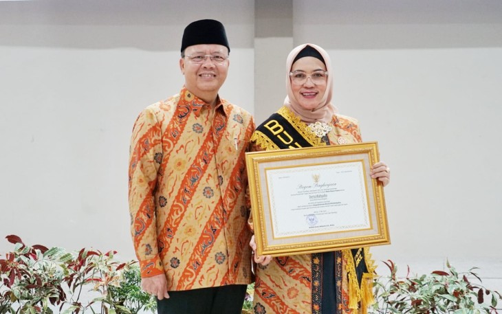 Derta Rohidin Raih Apresiasi Bunda PAUD Nasional 