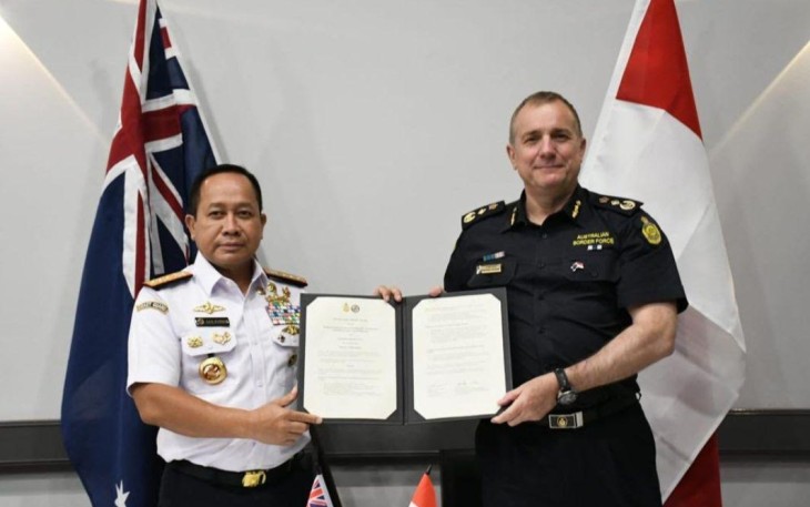 Kerjasama Bakamla dengan Australian Border Force (ABF)