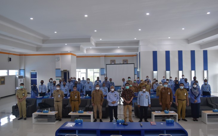 Sosialisasi dokumen RPAM Tirta Kanjuruhan, pada Selasa 19 April 2022