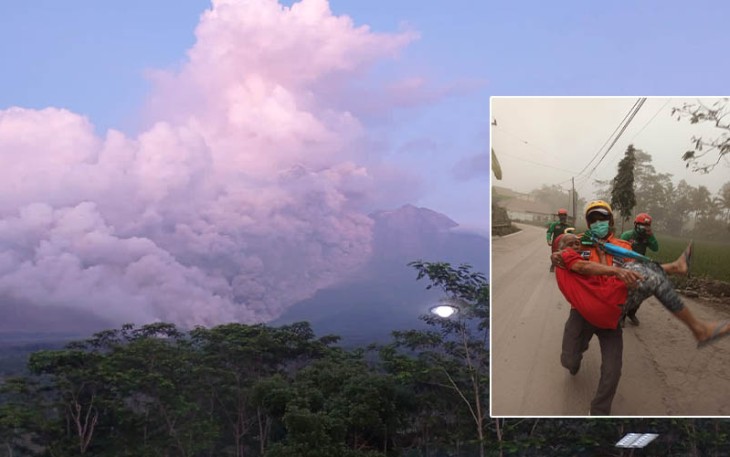 Pasca erupsi gunung semeru