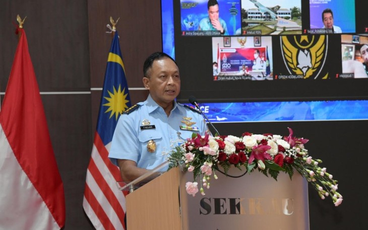 Kepala Staf Angkatan Udara  (Kasau) Marsekal TNI Fadjar Prasetyo, S.E., M.P.P., CSFA