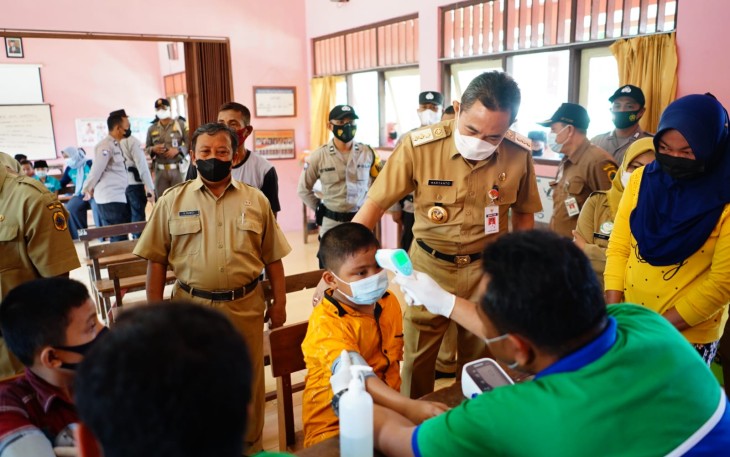 Bupati Optimis Vaksin Anak Lebih Mudah