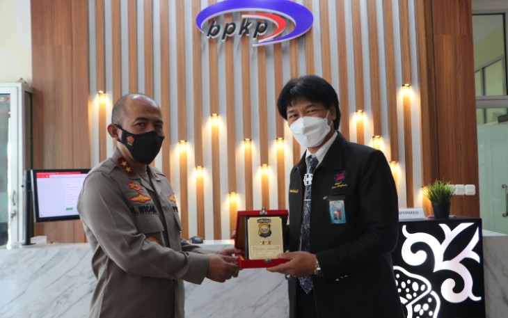 Kapolda Bengkulu Berkunjung ke Kantor Perwakilan BPKP 