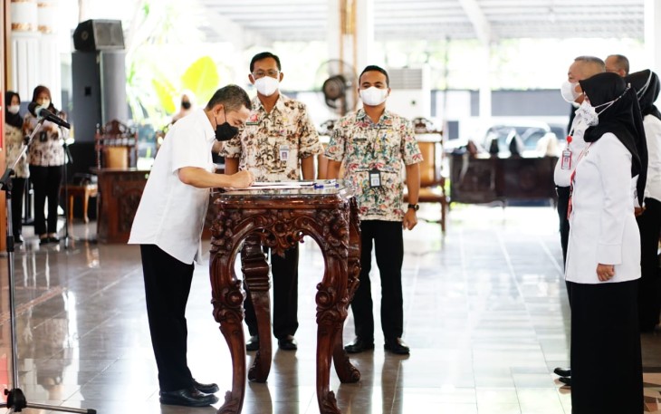 Bupati Pati Kukuhkan 81 Kepala UPTD
