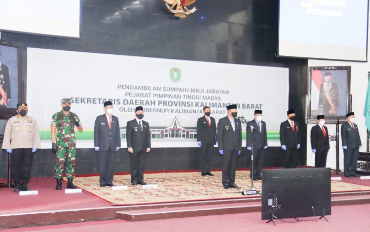  Pelantikan Sekda Kalbar