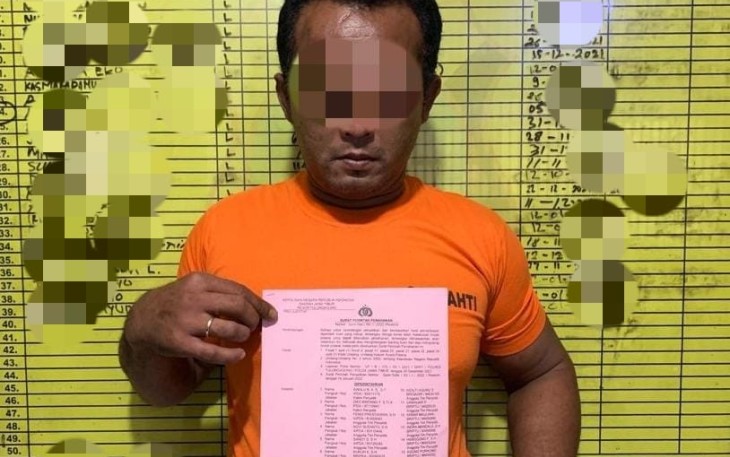 Pelaku penusukan inisial WW (39 thn) warga Desa Besole, Kecamatan Besuki, Kabupaten Tulungagung