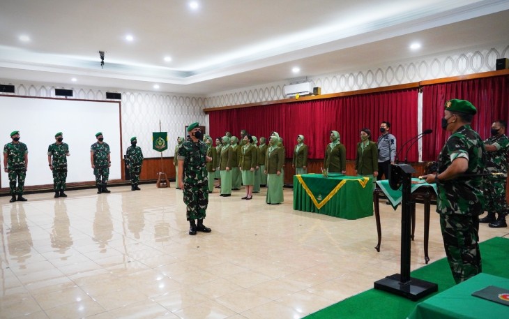 Danrem 071/Wijayakusuma, Kolonel Inf Dwi Lagan Safrudin, pimpin rotasi jabatan Perwira Menengah
