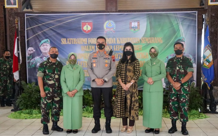 Lepas sambut Dandim 0714 di pendopo Kab. Semarang