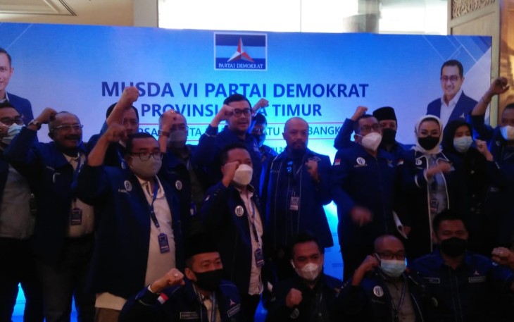 Calon Ketua DPD, Bayu Airlangga berhasil boyong 26 dukungan DPC di Musyawarah Daerah ke-VI Partai Demokrat Jawa Timur