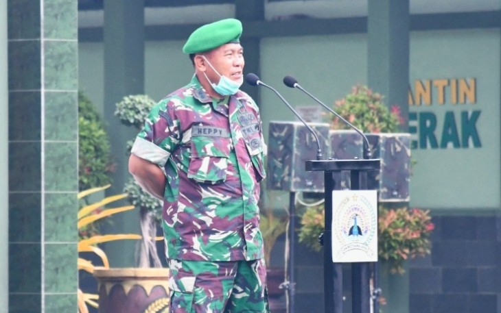 Pamitan Letkol Inf Heppy Setelah 37 Tahun Bertugas