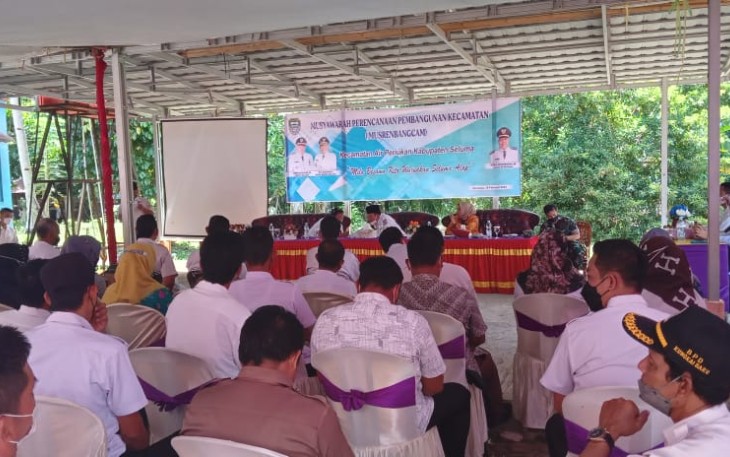 Musrenbang tingkat Kecamatan Air Periukan, Kabupaten Seluma