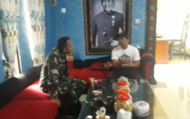 Komunikasi antara Babinsa dan Kades 