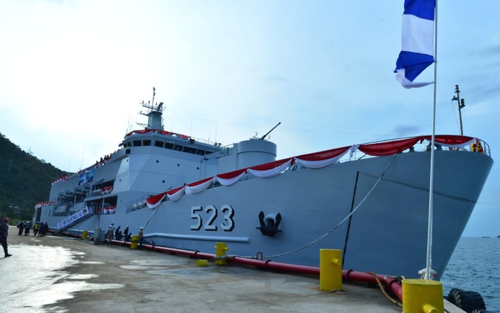 Kasal Resmikan  KRI Teluk Palu - 523