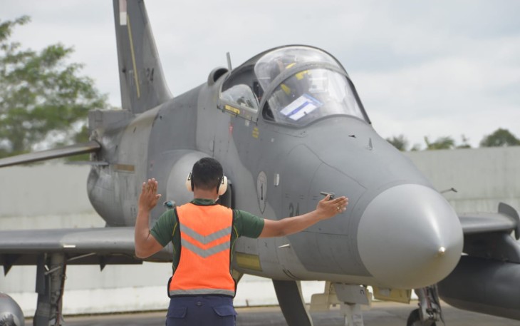 Lanud Supadio Ikuti Manlap Latihan Perkasa A-22