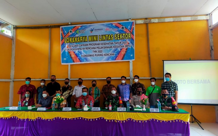 Rapat Lokakarya Mini Lintas Sektor  di Perbatasan