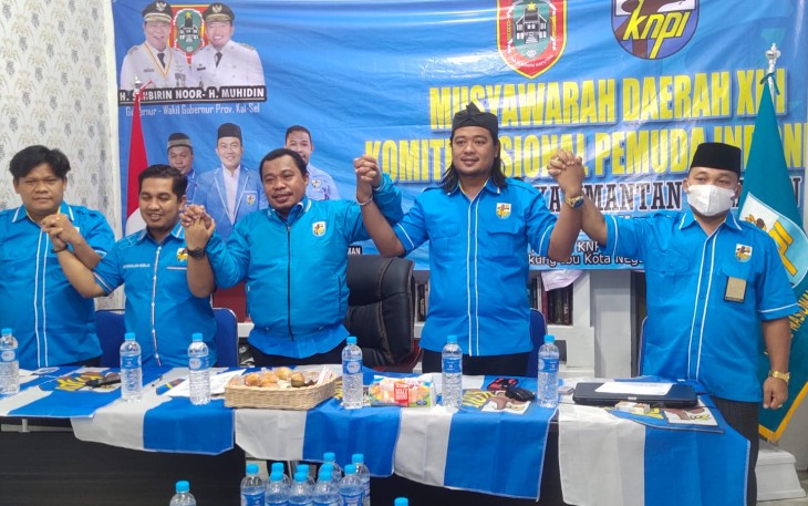 Agus Rismalia Noor Menangkan Musda KNPI Kalimantan Selatan Periode 2022 - 2025
