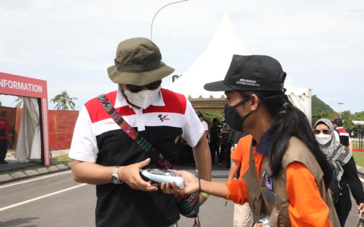 Penonton MotoGP Mandalika Apresiasi Dukungan BNPB