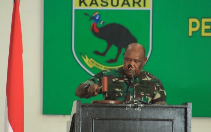Kasdam XVIII/Kasuari Buka MTT Pengetahuan Dasar Intel TA. 2022