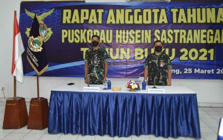 RAT Puskopau Tahun Buku 2021 Lanud Husein Sastranegara