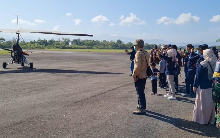 Saka Dirgantara Bhakti Husada Kunjungi Lanud Sutan Sjahrir