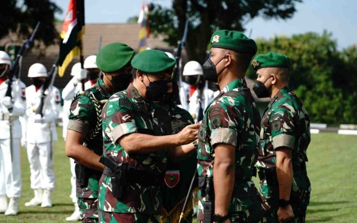 Pangdam Hasanuddin Pimpin Sertijab Danbrigif 11/Badik Sakti