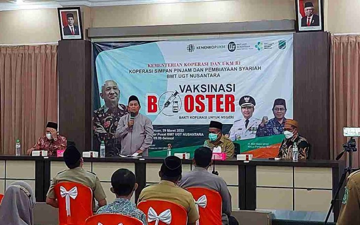 KemenkopUKM Apresiasi Pelaksanaan Vaksinasi Oleh KSPPS BMT UGT Nusantara