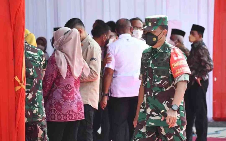 Kunker Wapres di Ponorogo, Danrem 081/DSJ : Alhamdulillah Berjalan Aman dan Tertib