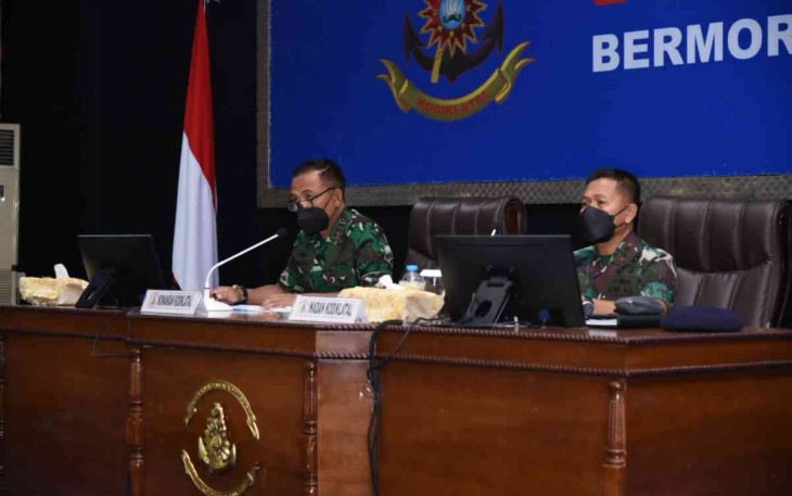 Dankodiklatal Pimpin Rapat Penyusunan Usulan Kegiatan RKA-KL TA. 2023
