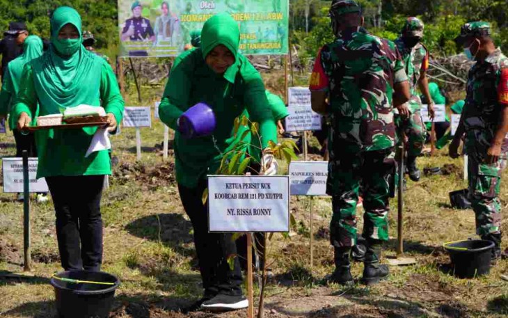 Korem 121/Abw Wujudkan Program Langit Biru