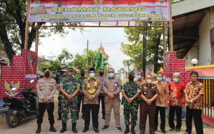 Perangi Radikalisme, Sumberjo Dicanangkan Sebagai Kampung Pancasila