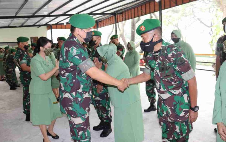 67 Anggotanya Naik Pangkat, Danrem 052/Wkr Berikan Ucapan Selamat 