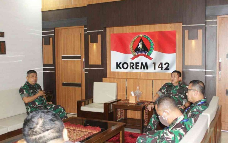 Post Audit Itjenad Lakukan Pengawasan di Korem 142/Tatag