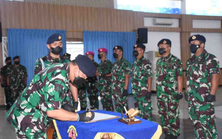 Rotasi Jabatan di Jajaran Pangkalan Utama TNI AL V Kembali Bergulir