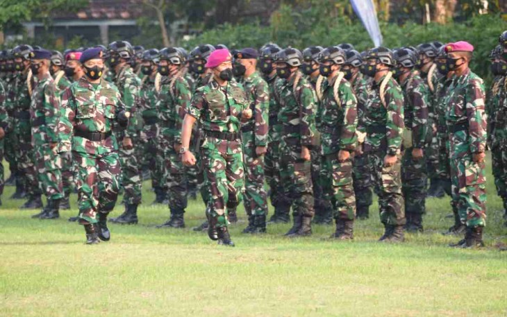 Dankodiklatal Buka Diktukpa TNI AL Angkatan LII 