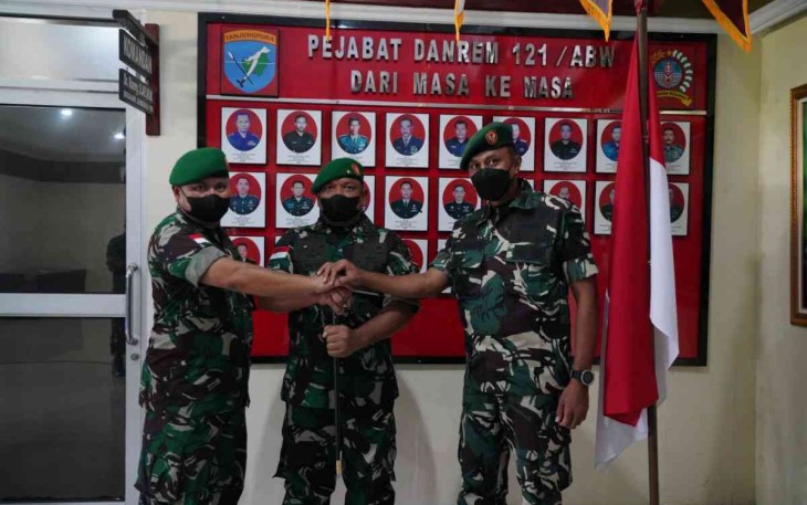 Danrem Pimpin Korps Raport Kenkat Perwira, Bintara dan Tamtama Korem 121/Abw