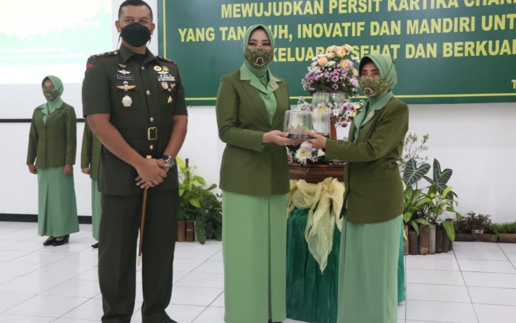 HUT Persit ke-76, Dandim Tulungagung: Persit Menjadi Terdepan Dalam Membina Keluarga