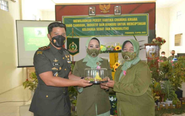 Dandim 0802/Ponororgo, Dirgahayu ke 76 Persit Kartika Chandra Kirana 