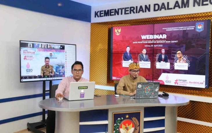 BPSDM Kemendagri Bekali ASN Jago Powtoon dengan Singkat dan Cepat
