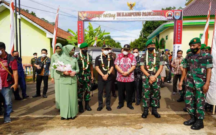 Tanamkan Nilai Pancasila, Danrem 071/Wijayakusuma Mencanangkan Kampung Pancasila di Cilacap