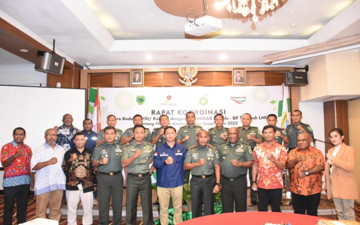 Kodam XVIII/Kasuari Siap Bantu SKK Migas Pamalu  Sejahterakan Masyarakat