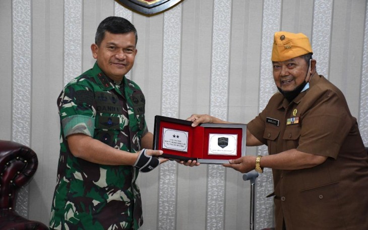 Pangdam I/BB Pererat silaturahmi dengan Veteran