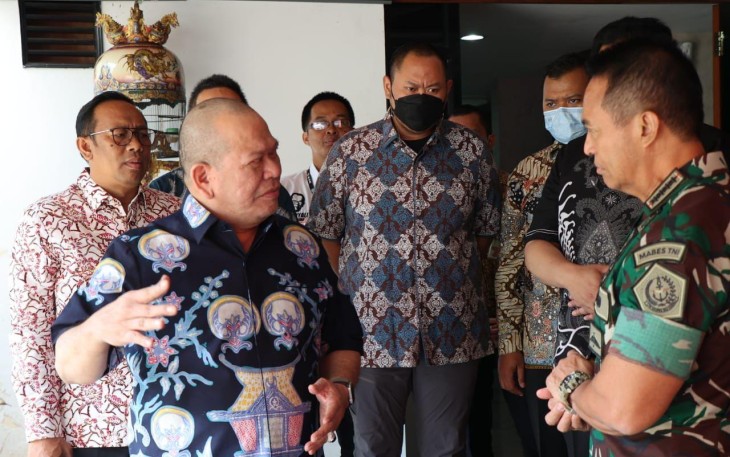 Kunjungi Ketua DPD RI, Panglima TNI Dukung Aparat Tak Represif ke Mahasiswa